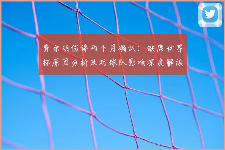 费尔明伤停两个月确认：缺席世界杯原因分析及对球队影响深度解读
